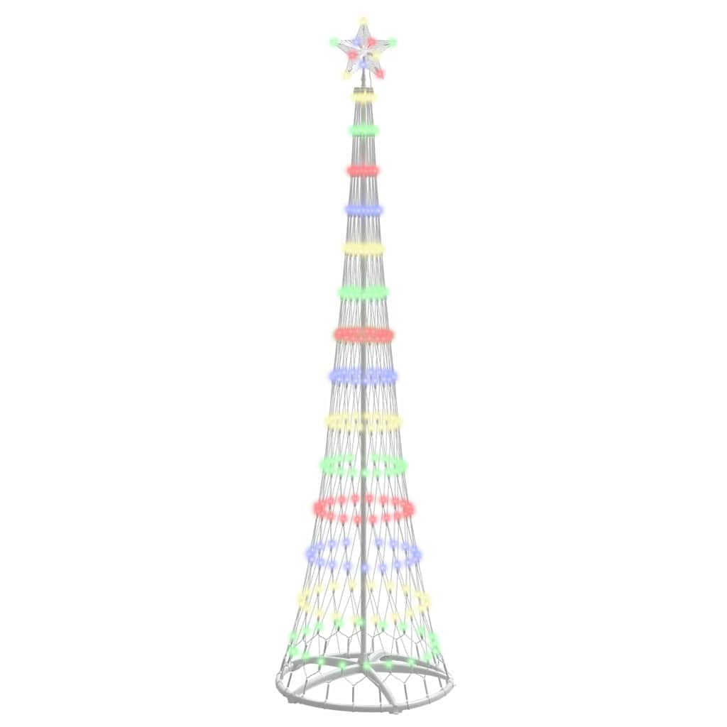 LED Kerstboom met 290 LED Multikleur 250 cm Metaal is nu te koop bij PeponiXL, paradijselijk wonen!