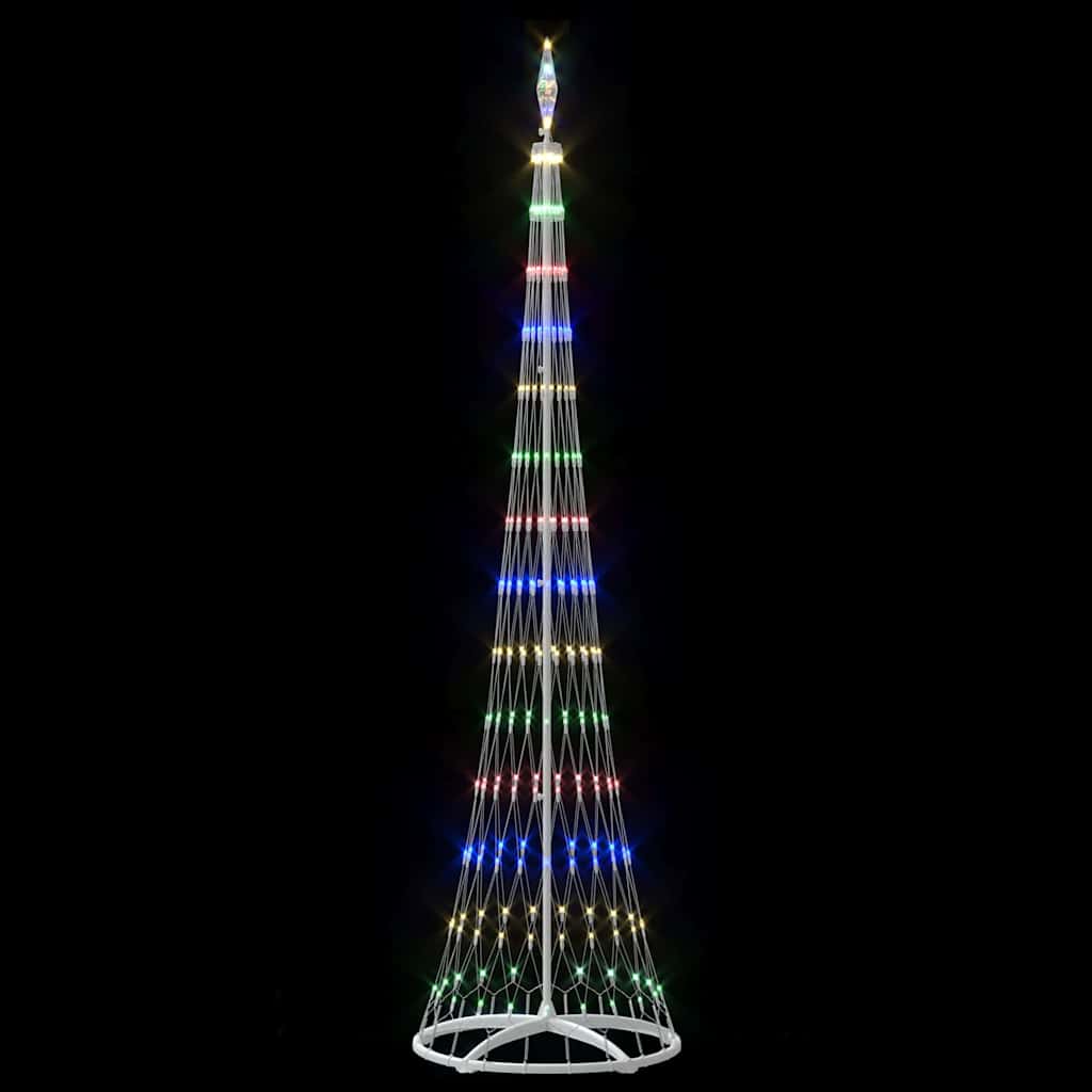 LED Kerstboom met 290 LED Multikleur 250 cm Metaal is nu te koop bij PeponiXL, paradijselijk wonen!