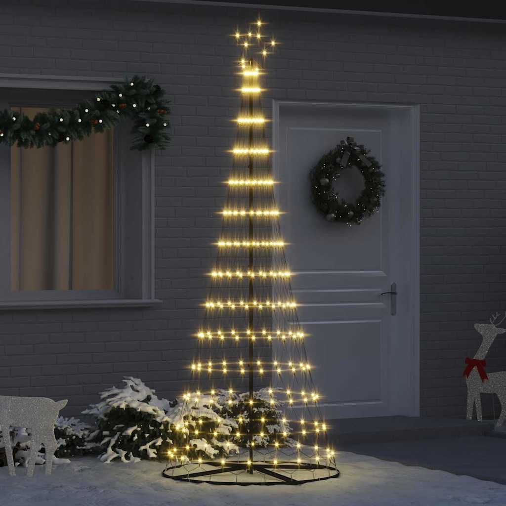 LED Kerstboom met 295 LED met standaard Warmwit 250 cm Metaal is nu te koop bij PeponiXL, paradijselijk wonen!