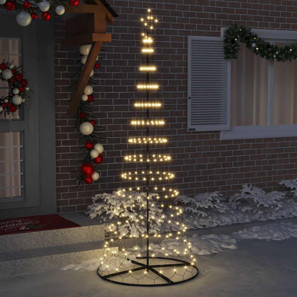 LED Kerstboom met 295 LED met standaard Warmwit 250 cm Metaal is nu te koop bij PeponiXL, paradijselijk wonen!