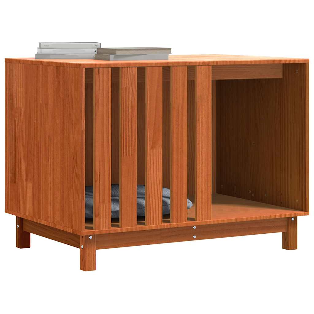 Hondenhuis Wasbruin 90 x 60 x 67 cm Massief grenenhout is nu te koop bij PeponiXL, paradijselijk wonen!
