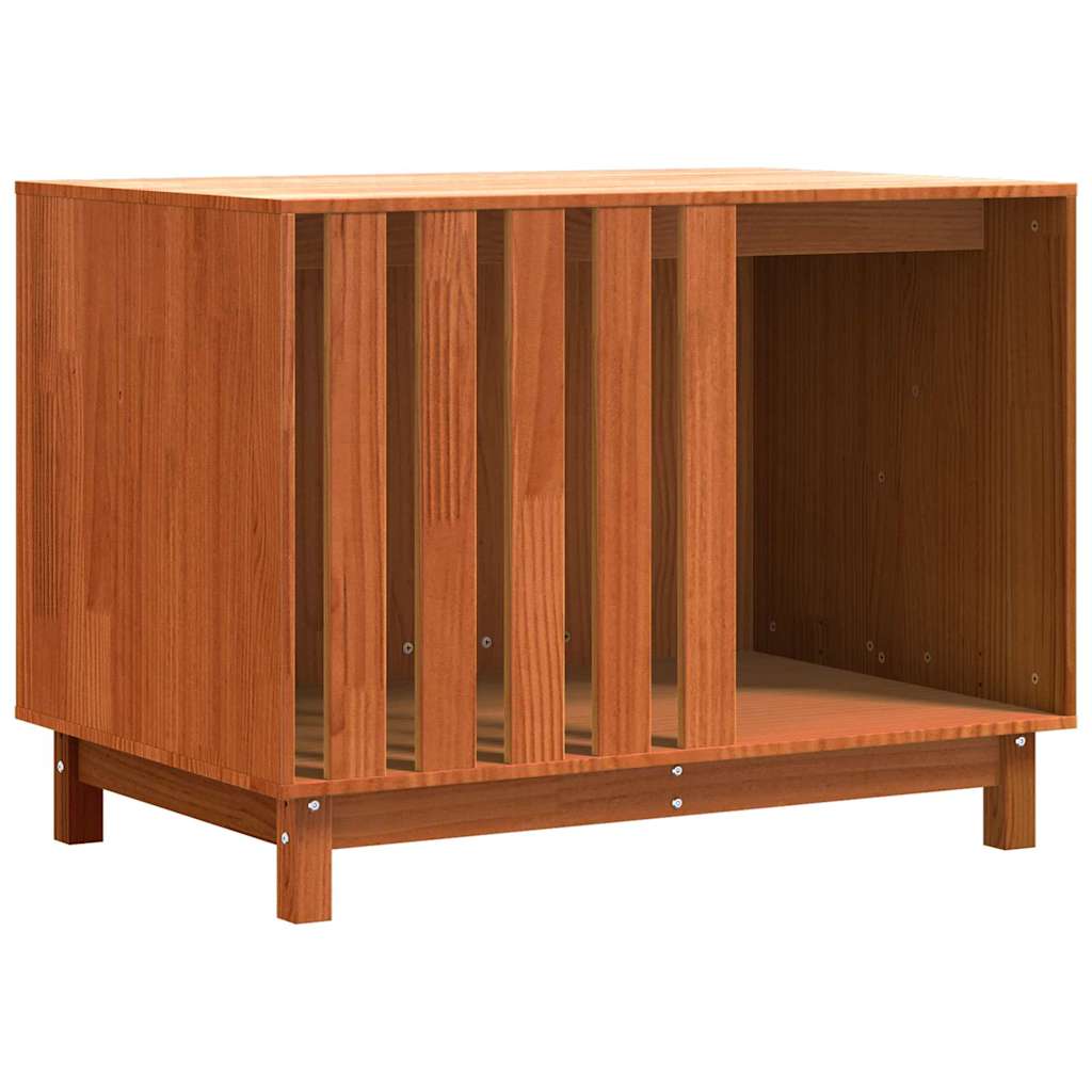 Hondenhuis Wasbruin 100 x 70 x 70 cm Massief grenenhout is nu te koop bij PeponiXL, paradijselijk wonen!