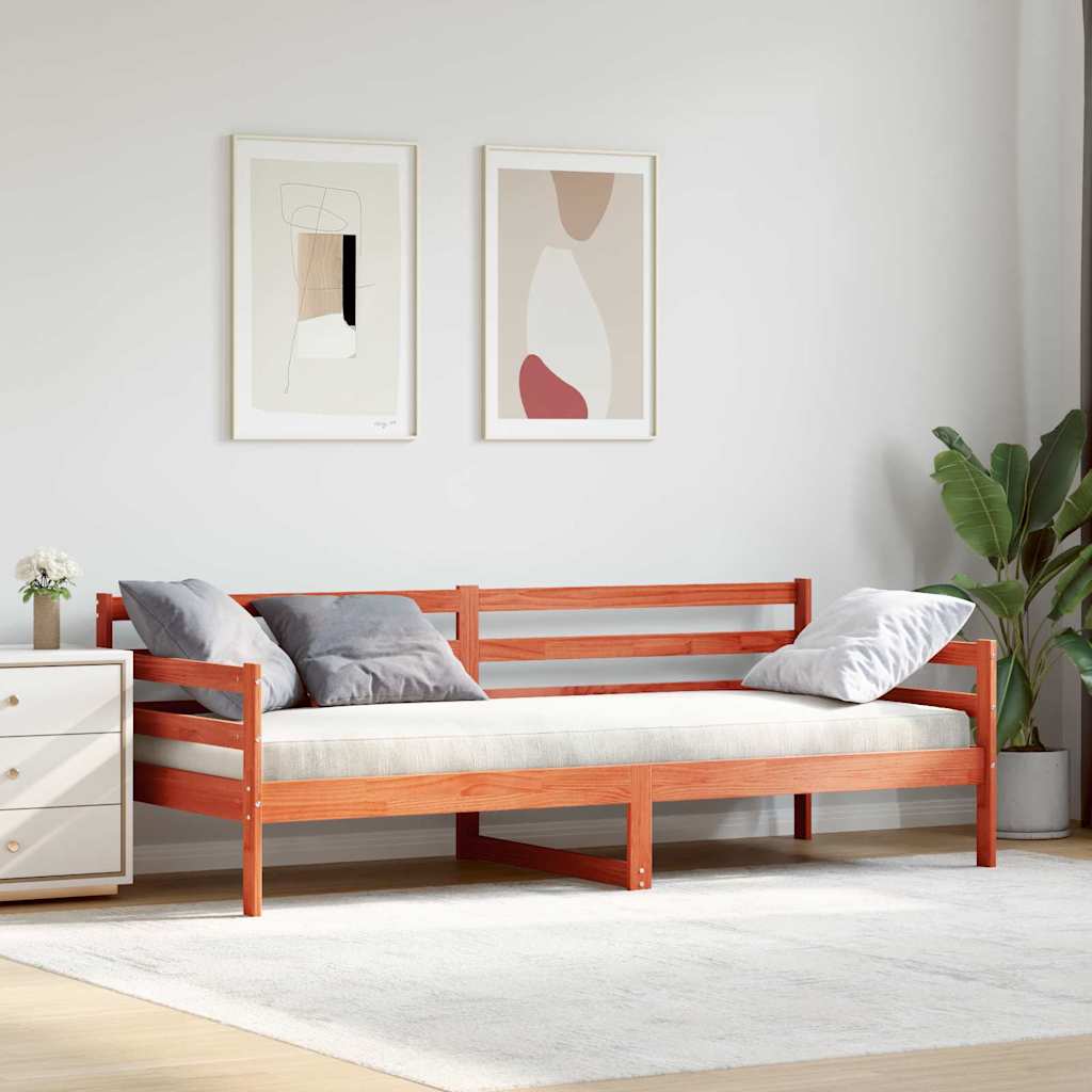 Dagbed met hoofdeinde Wasbruin Massief grenenhout is nu te koop bij PeponiXL, paradijselijk wonen!