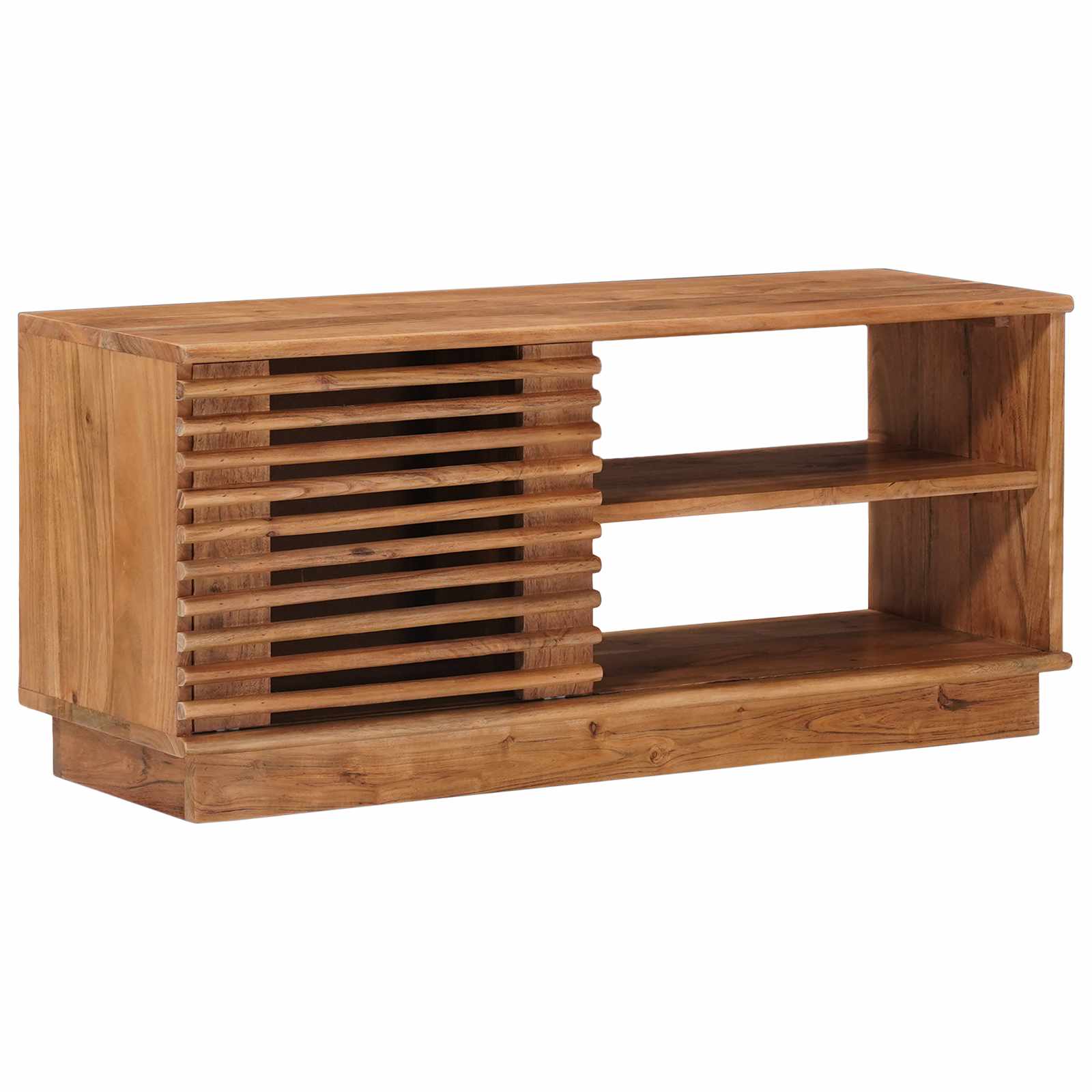 TV-kast met opslag met de deur Naturel 90 x 30 x 40 cm is nu te koop bij PeponiXL, paradijselijk wonen!