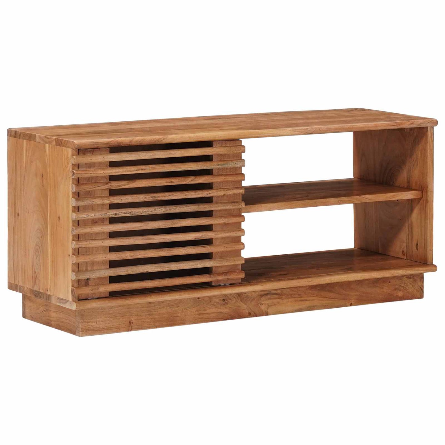 TV-kast met opslag met de deur Naturel 90 x 30 x 40 cm is nu te koop bij PeponiXL, paradijselijk wonen!