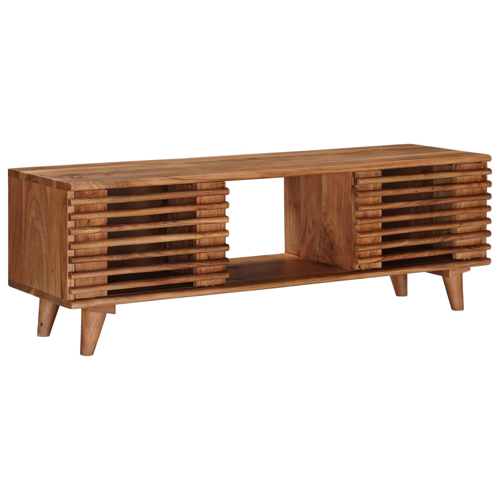 TV-kast met opslag met de deur Naturel 105 x 30 x 35 cm is nu te koop bij PeponiXL, paradijselijk wonen!
