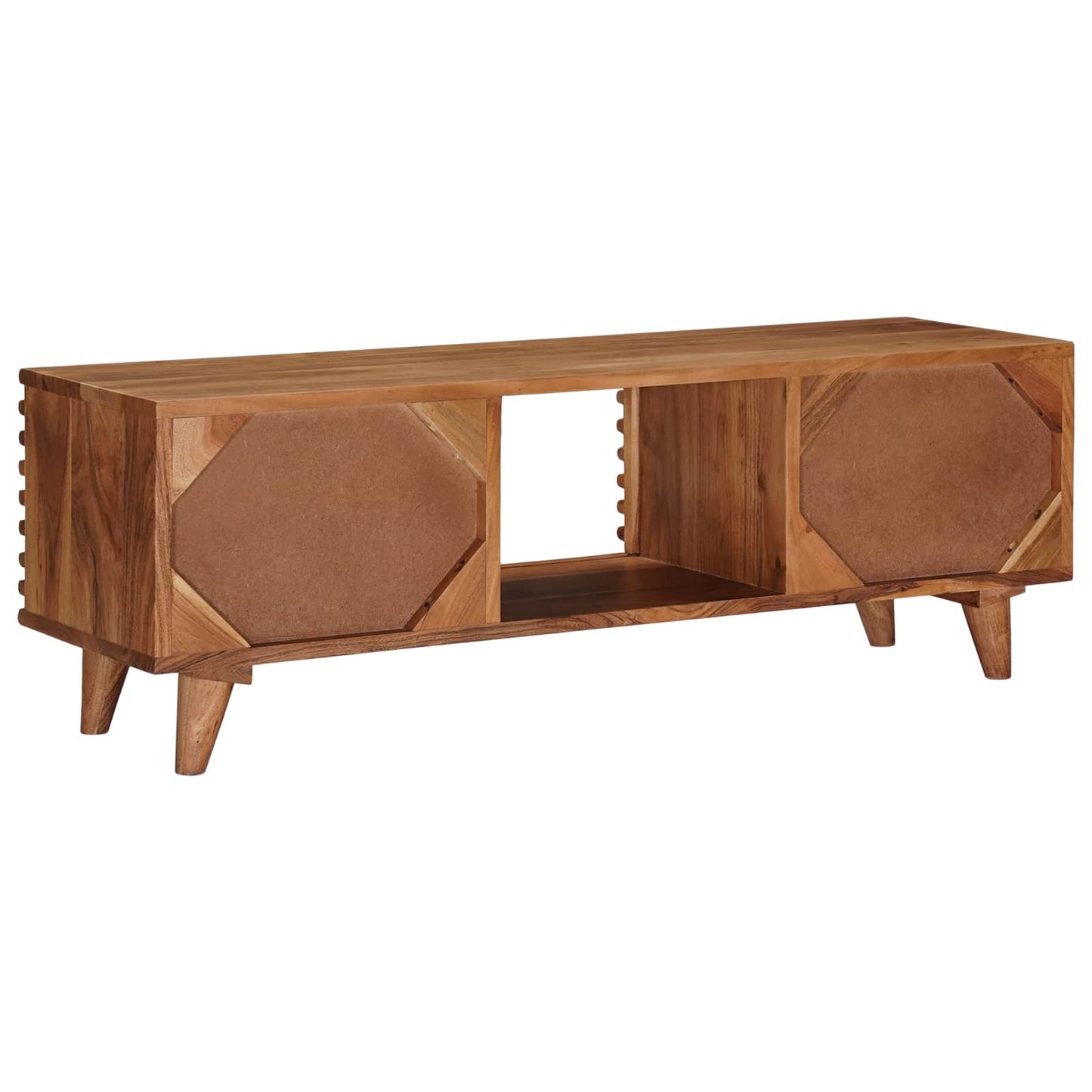 TV-kast met opslag met de deur Naturel 105 x 30 x 35 cm is nu te koop bij PeponiXL, paradijselijk wonen!