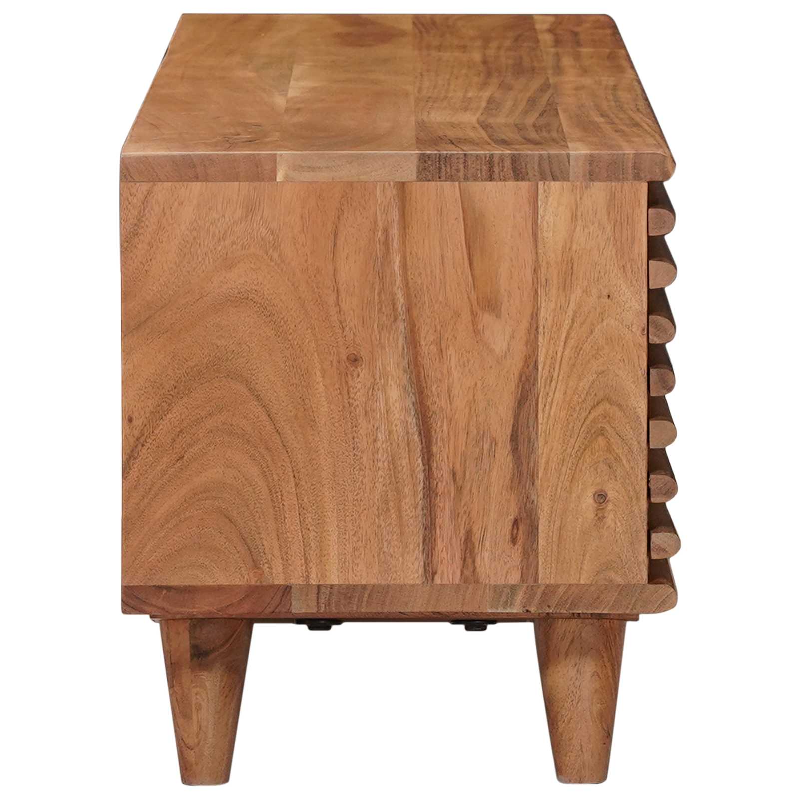 TV-kast met opslag met de deur Naturel 105 x 30 x 35 cm is nu te koop bij PeponiXL, paradijselijk wonen!