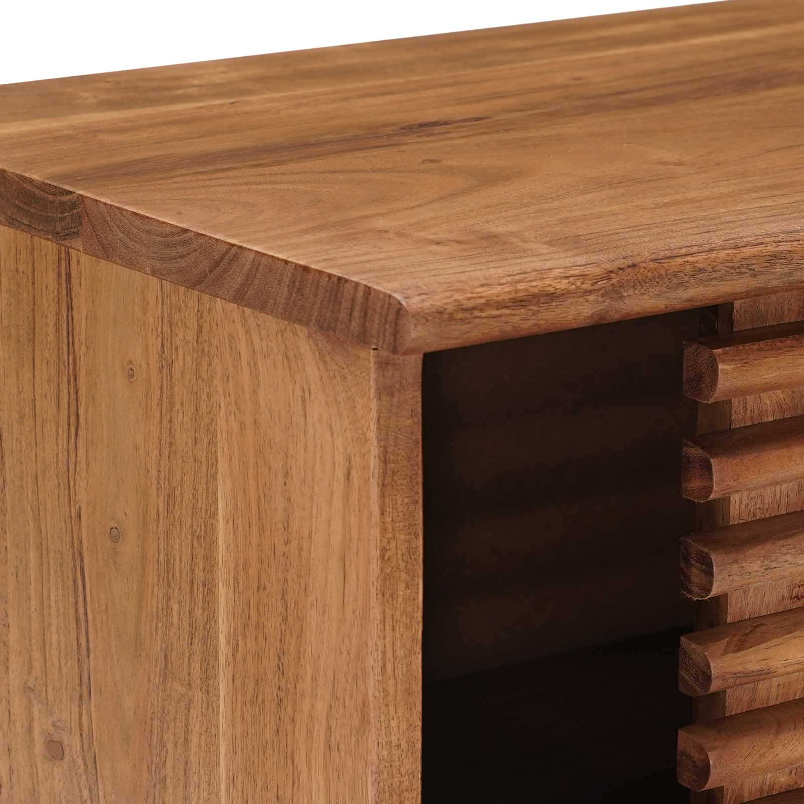 TV-kast met opslag met de deur Naturel 105 x 30 x 22,5 cm is nu te koop bij PeponiXL, paradijselijk wonen!