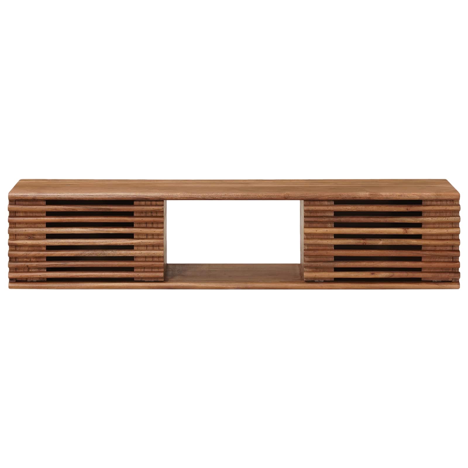 TV-kast met opslag met de deur Naturel 105 x 30 x 22,5 cm is nu te koop bij PeponiXL, paradijselijk wonen!