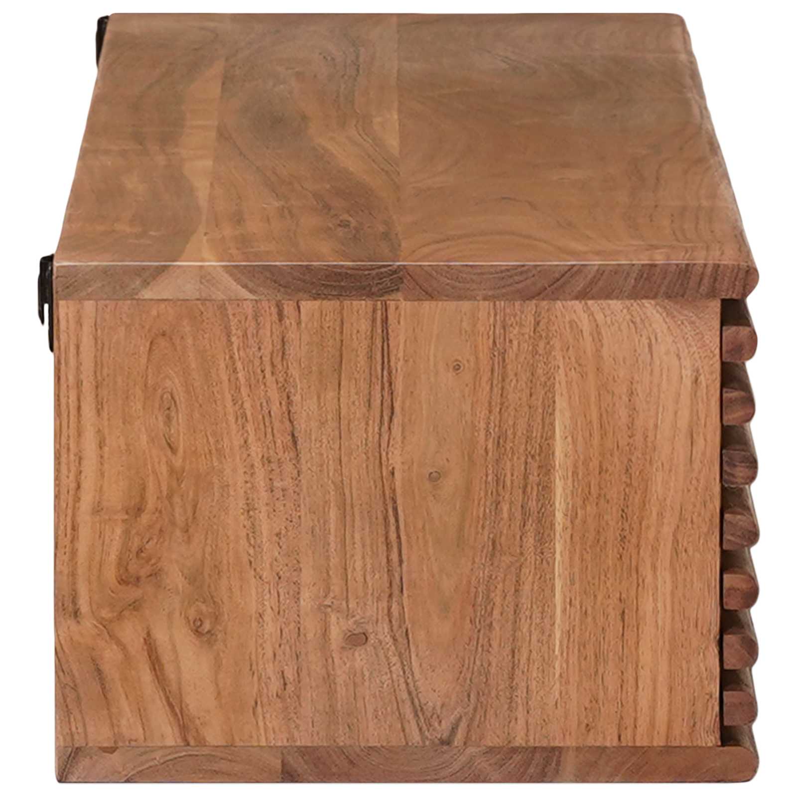 TV-kast met opslag met de deur Naturel 105 x 30 x 22,5 cm is nu te koop bij PeponiXL, paradijselijk wonen!