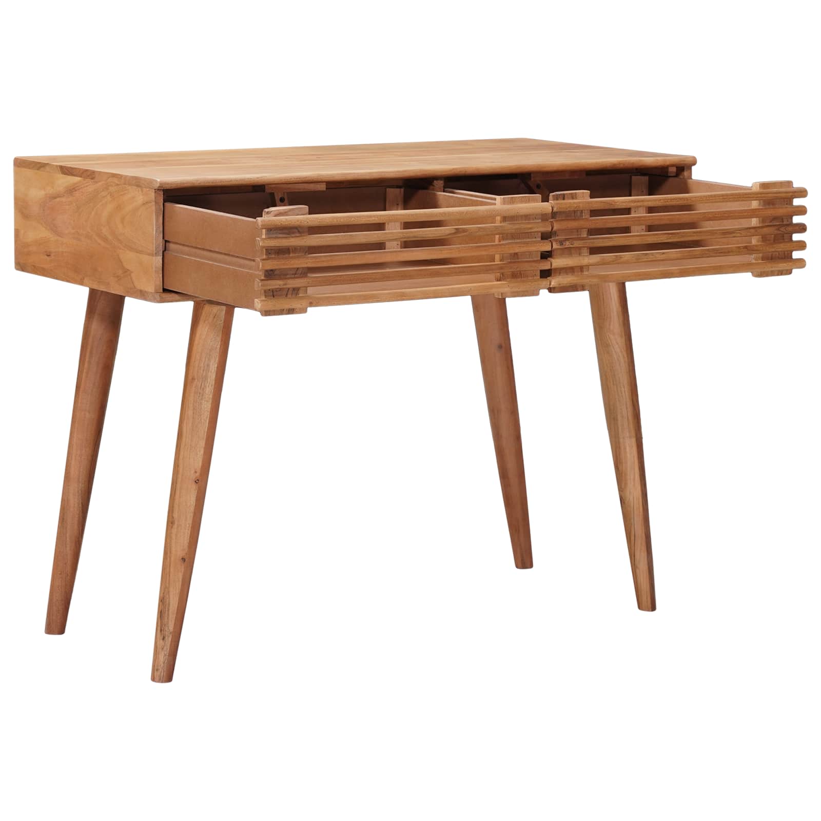 Bureau met lade met opslag Naturel 100 x 48 x 76 cm is nu te koop bij PeponiXL, paradijselijk wonen!