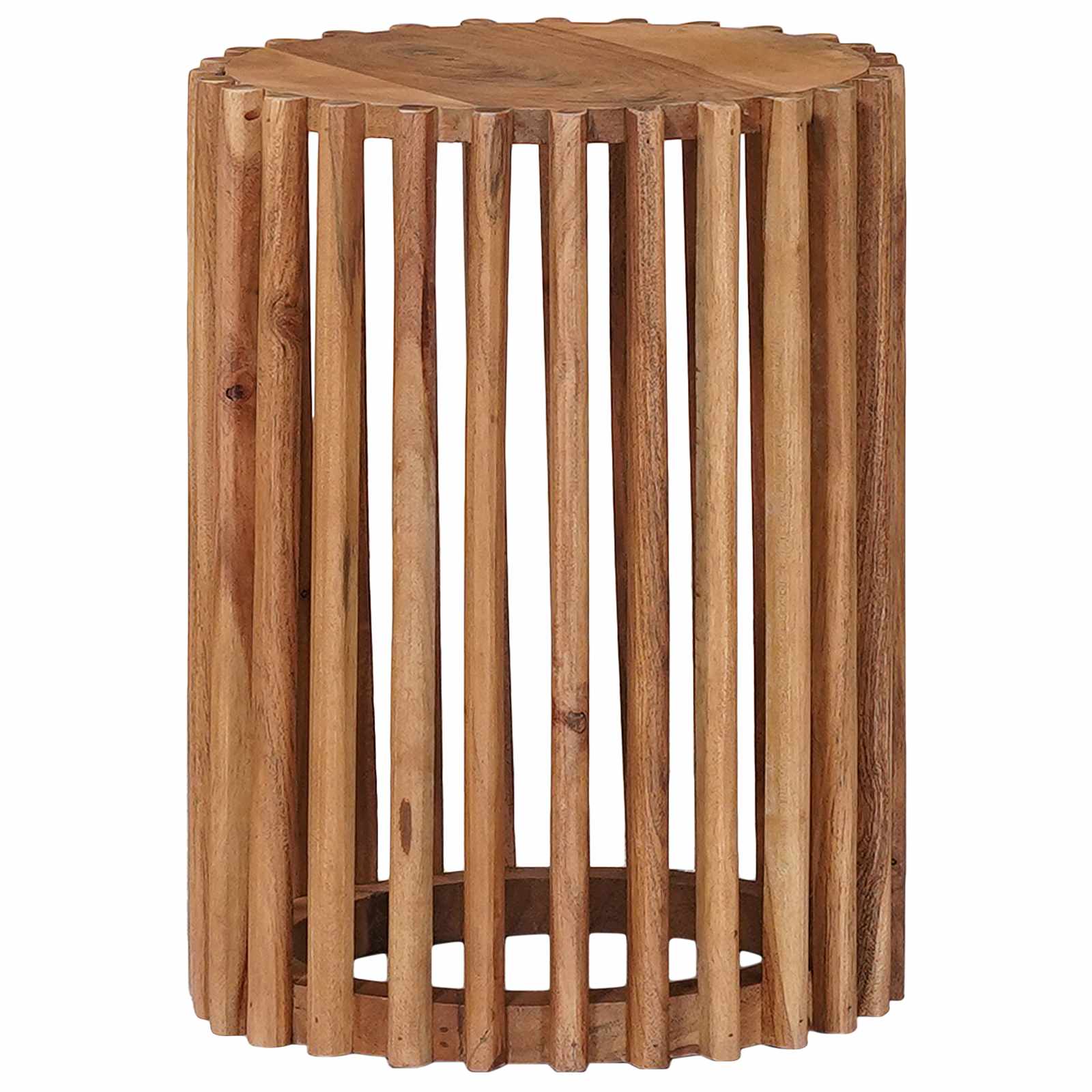 Bijzettafelset met opslag met de deur Bruin 40 x 40 x 45 cm is nu te koop bij PeponiXL, paradijselijk wonen!