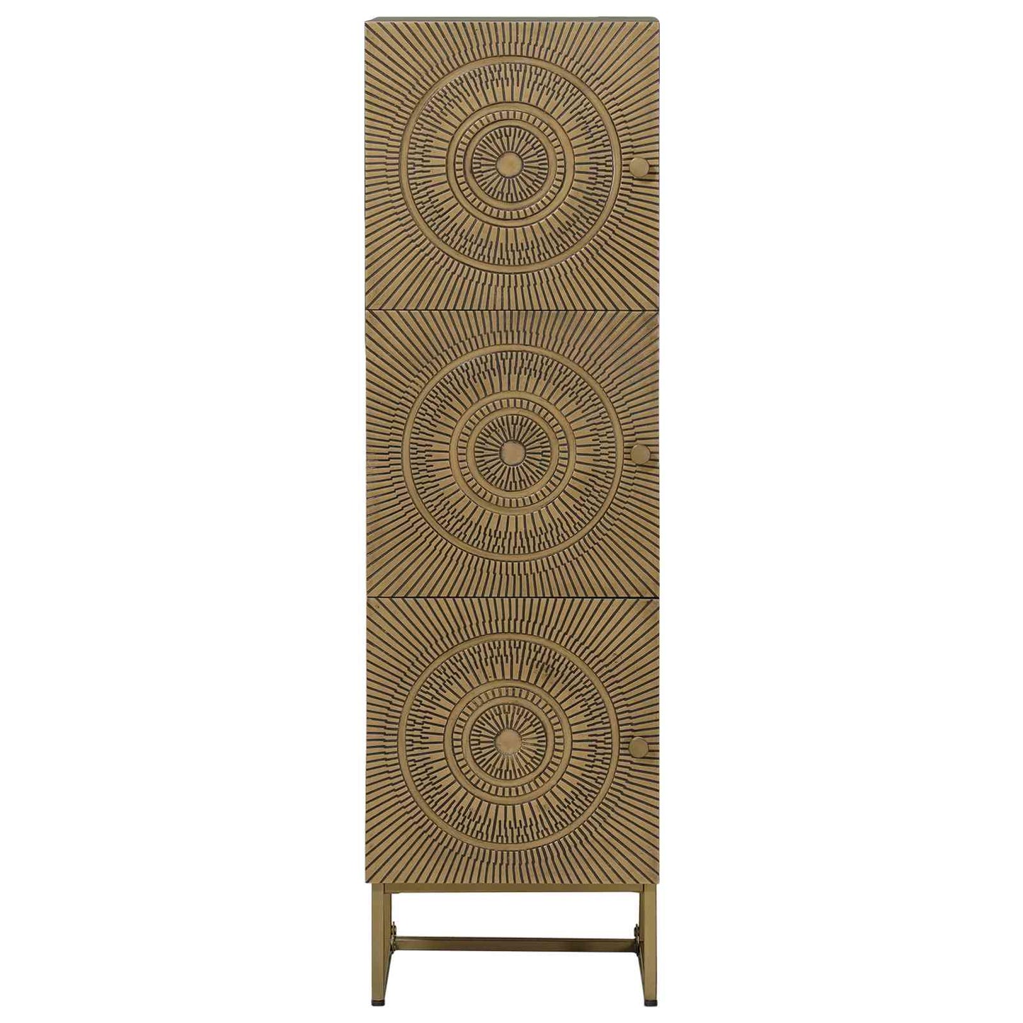 Hoge kast Koper 35 x 30 x 120 cm is nu te koop bij PeponiXL, paradijselijk wonen!