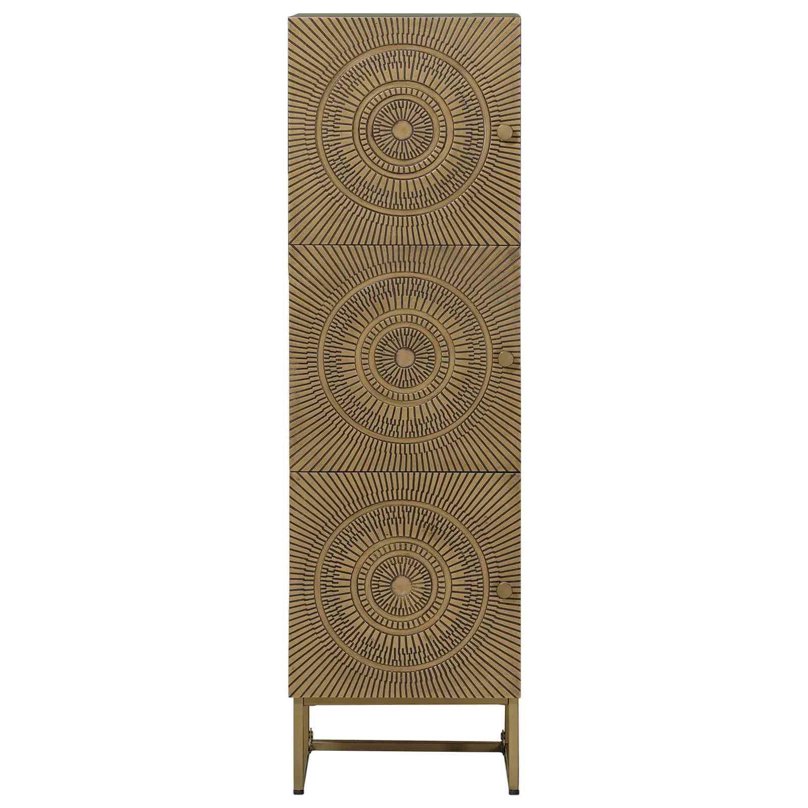 Hoge kast Koper 35 x 30 x 120 cm is nu te koop bij PeponiXL, paradijselijk wonen!