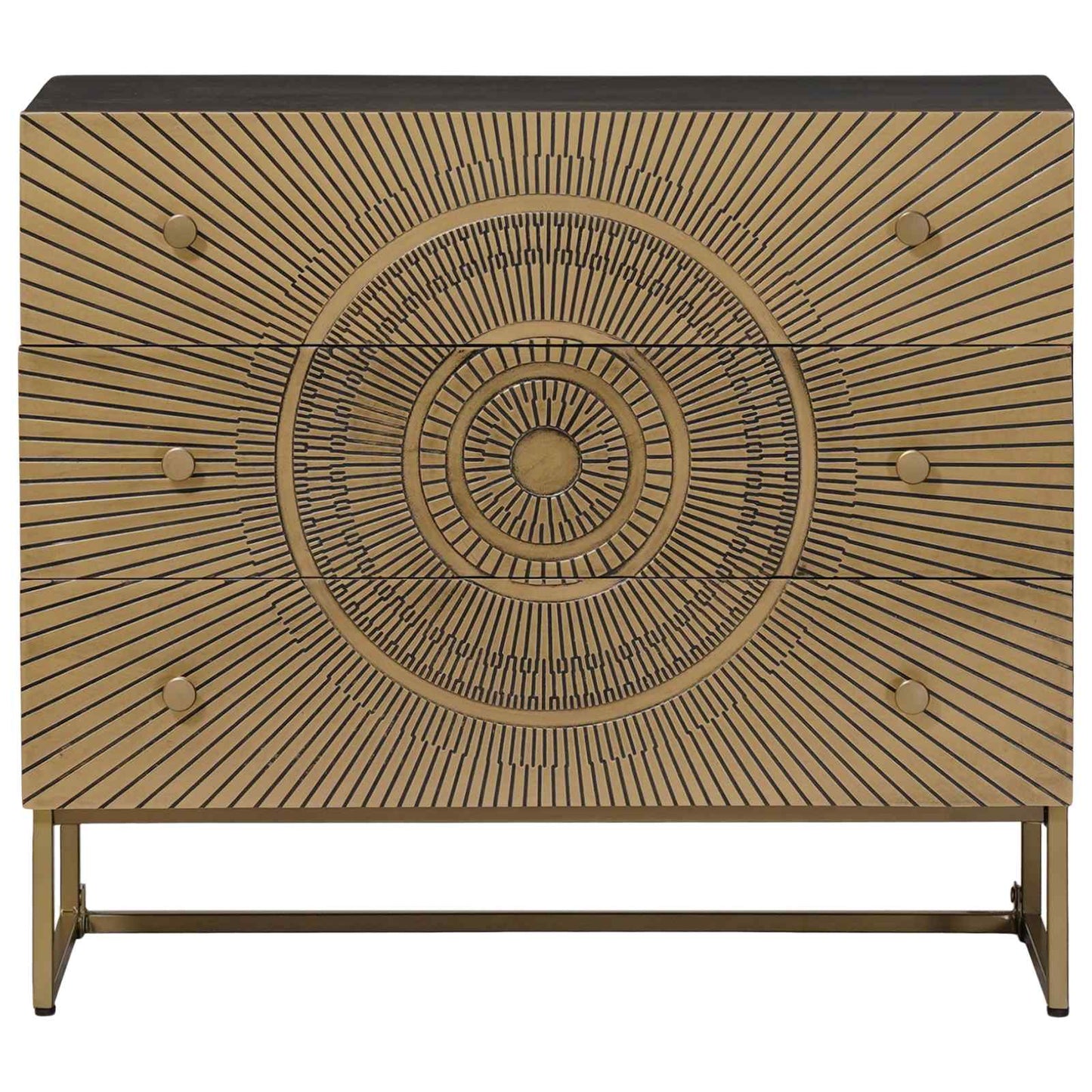 Ladenkast met lade Koper 75 x 30 x 65 cm is nu te koop bij PeponiXL, paradijselijk wonen!