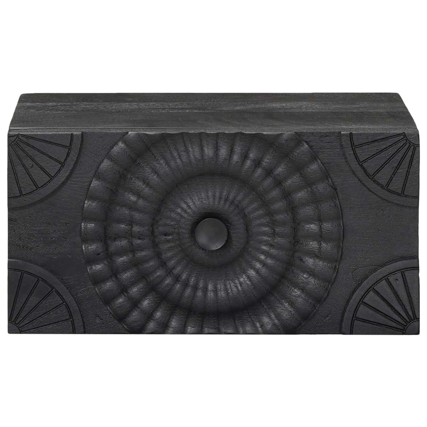 Nachtkastje met lade Zwart 40 x 30 x 20 cm is nu te koop bij PeponiXL, paradijselijk wonen!