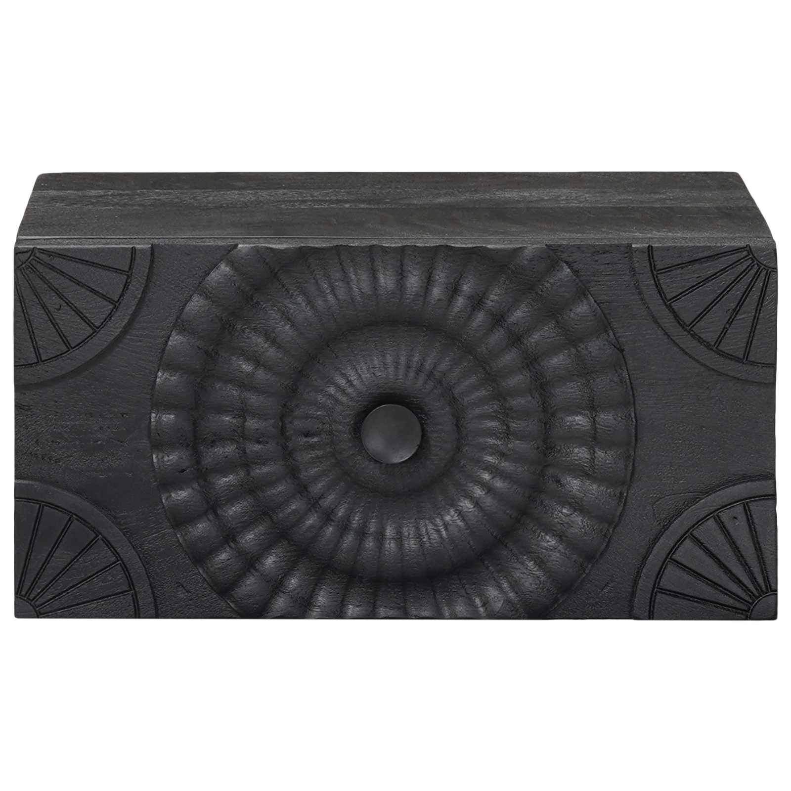 Nachtkastje met lade Zwart 40 x 30 x 20 cm is nu te koop bij PeponiXL, paradijselijk wonen!