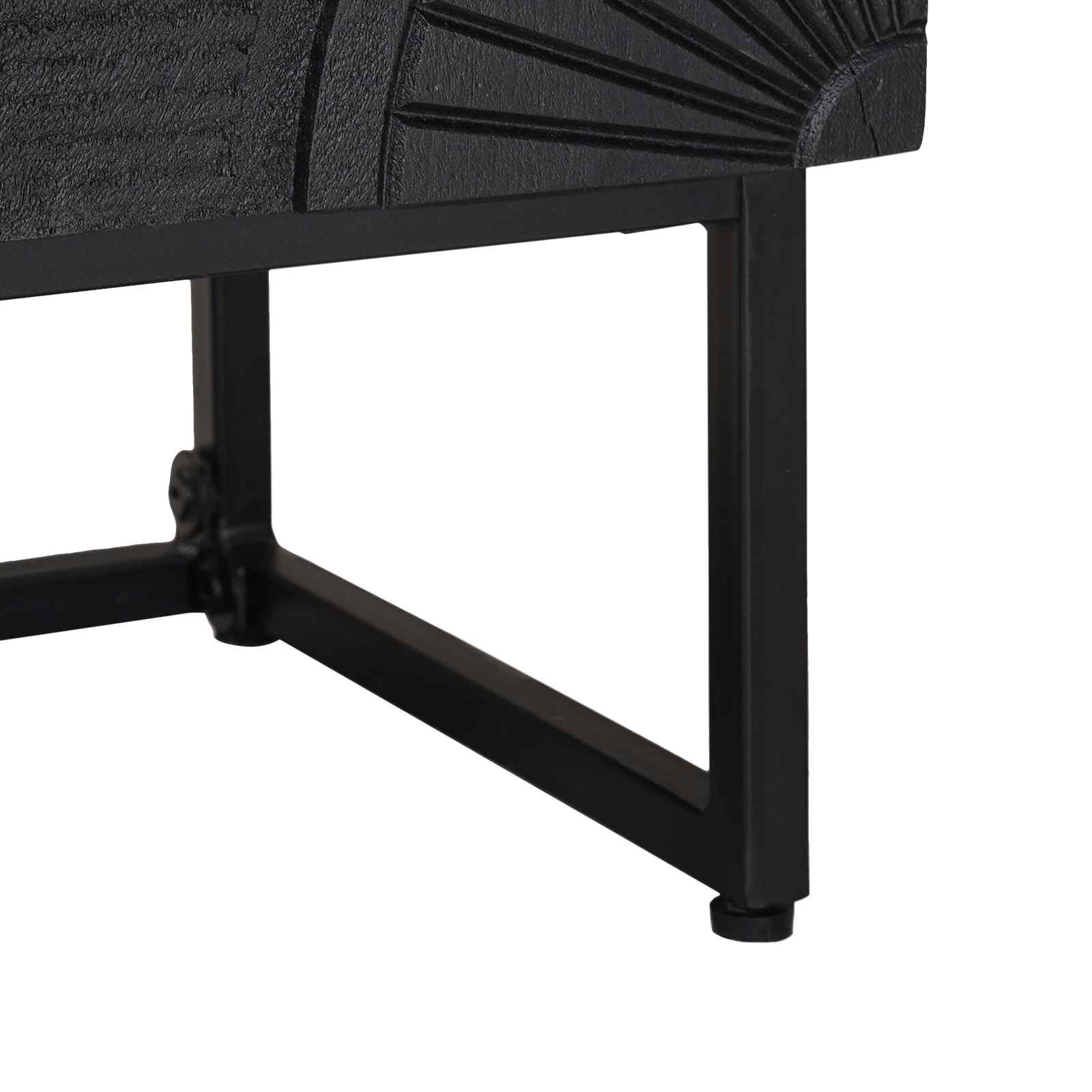 Dressoir Zwart 55 x 30 x 70 cm is nu te koop bij PeponiXL, paradijselijk wonen!