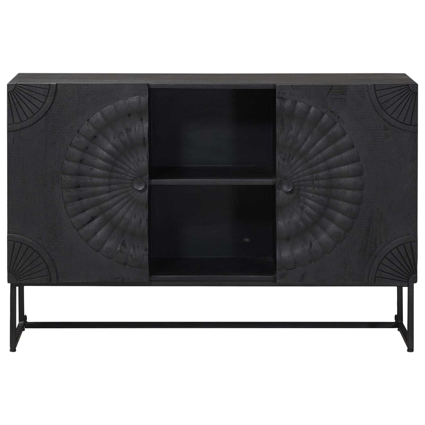 Dressoir Zwart 105 x 30 x 68 cm is nu te koop bij PeponiXL, paradijselijk wonen!