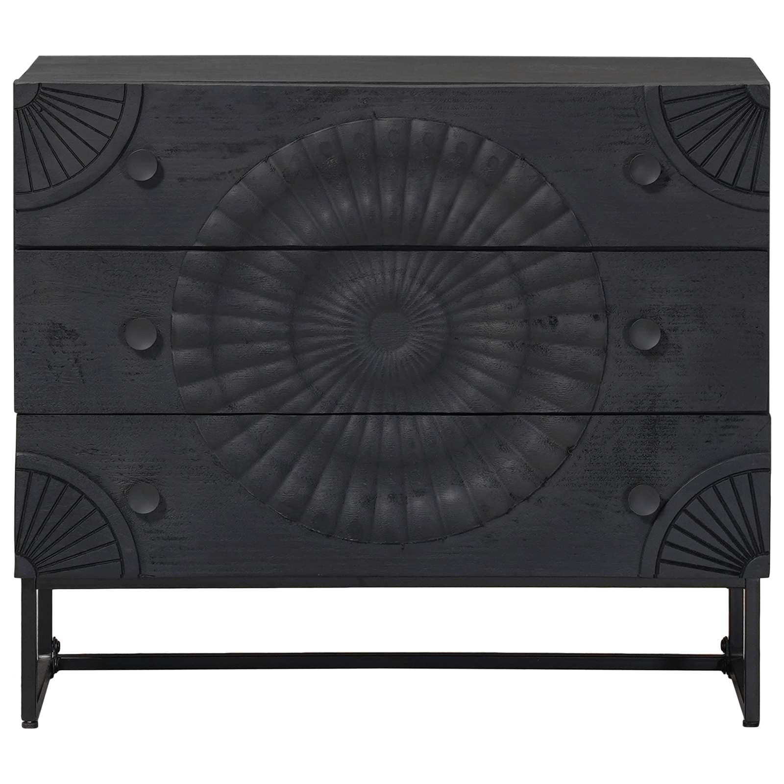 Ladenkast met lade Zwart 75 x 30 x 65 cm is nu te koop bij PeponiXL, paradijselijk wonen!