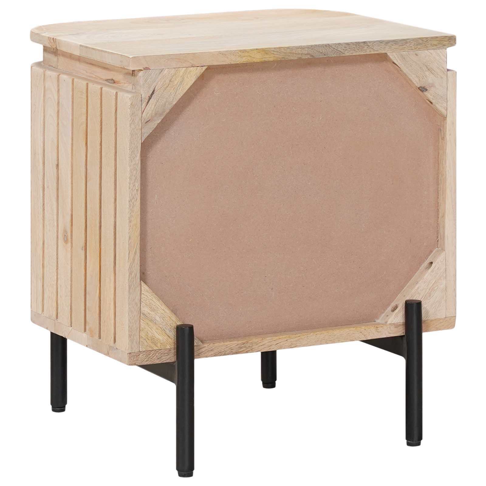 Handgemaakt nachtkastje Wit 40 x 30 x 45 cm Massief Mango Hout is nu te koop bij PeponiXL, paradijselijk wonen!
