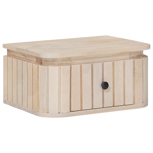Handgemaakt nachtkastje Wit 40 x 30 x 20 cm Massief Mango Hout is nu te koop bij PeponiXL, paradijselijk wonen!