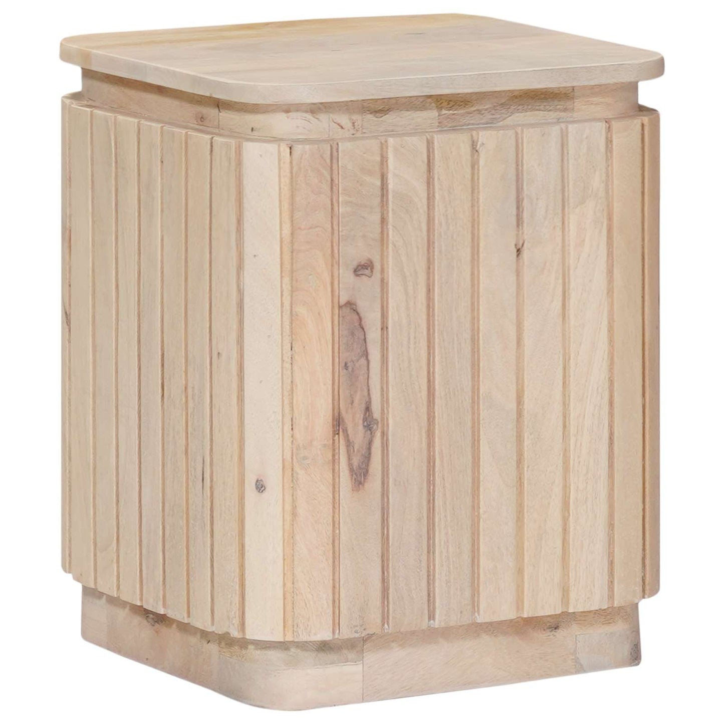 Handgemaakte Bijzettafel Set 2 pcs Wit 45 x 45 x 45 cm is nu te koop bij PeponiXL, paradijselijk wonen!