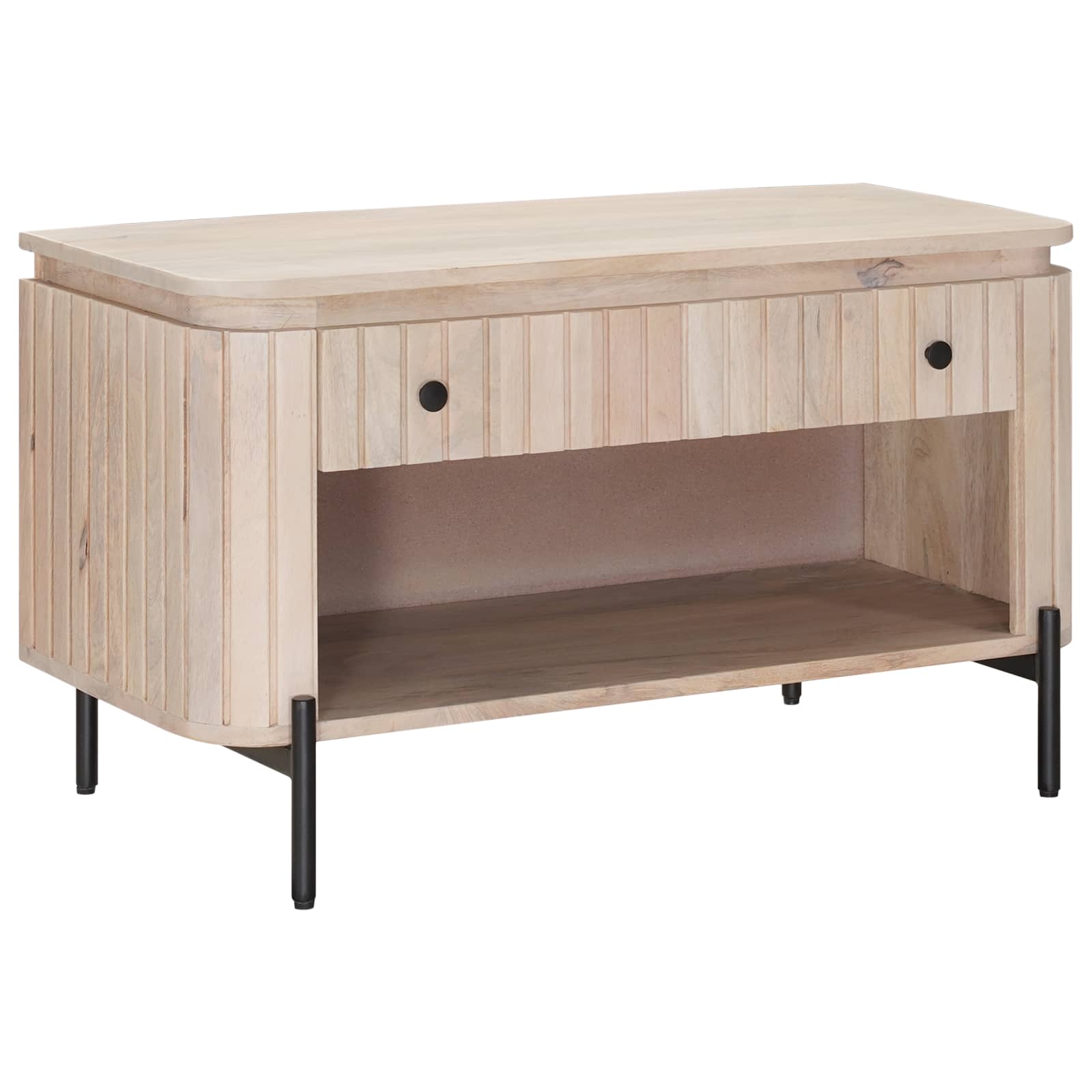 Schoenenbank met lade met plank met opslag 85 x 37 x 48 cm is nu te koop bij PeponiXL, paradijselijk wonen!