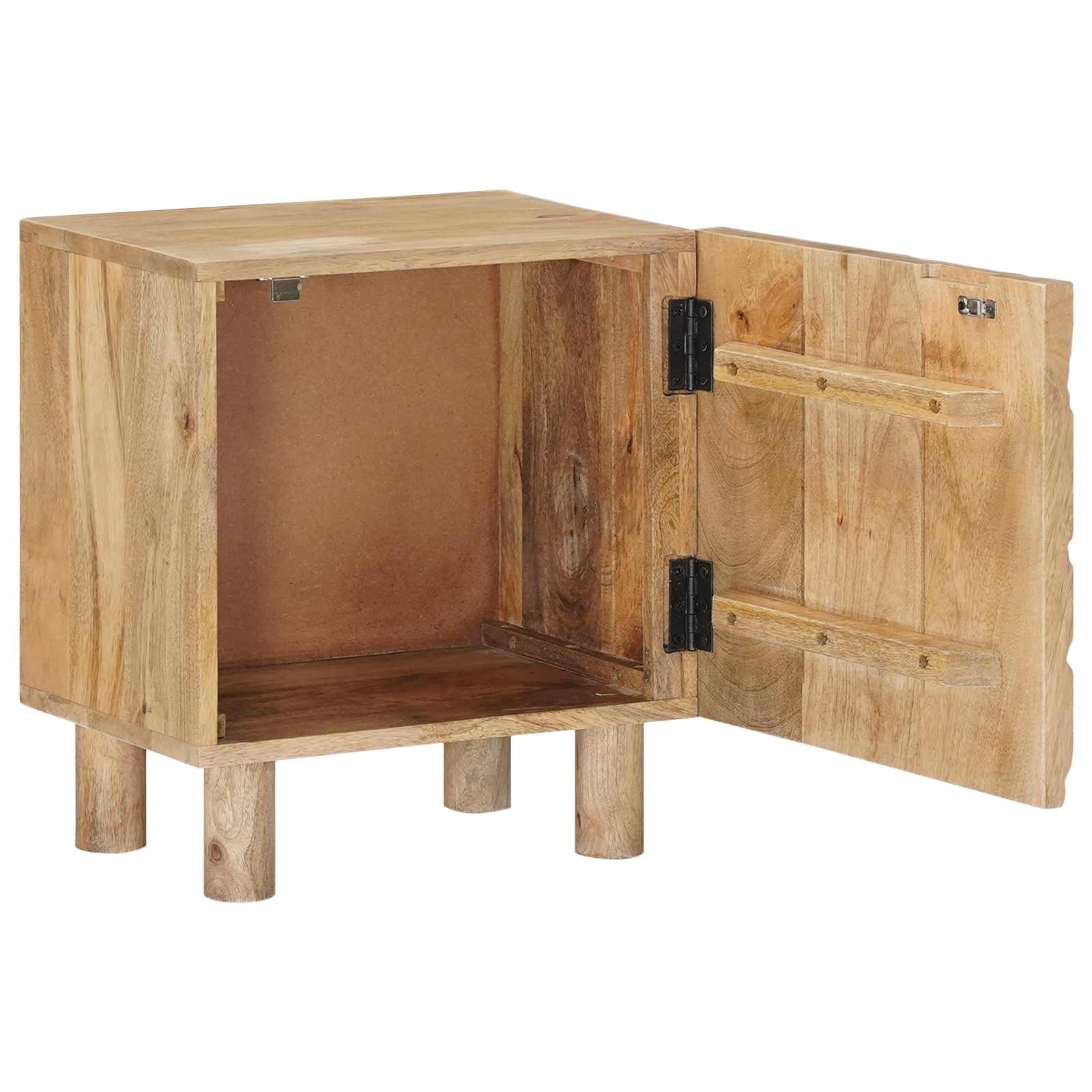 Handgemaakt nachtkastje Teakbruin 40 x 30 x 45 cm is nu te koop bij PeponiXL, paradijselijk wonen!