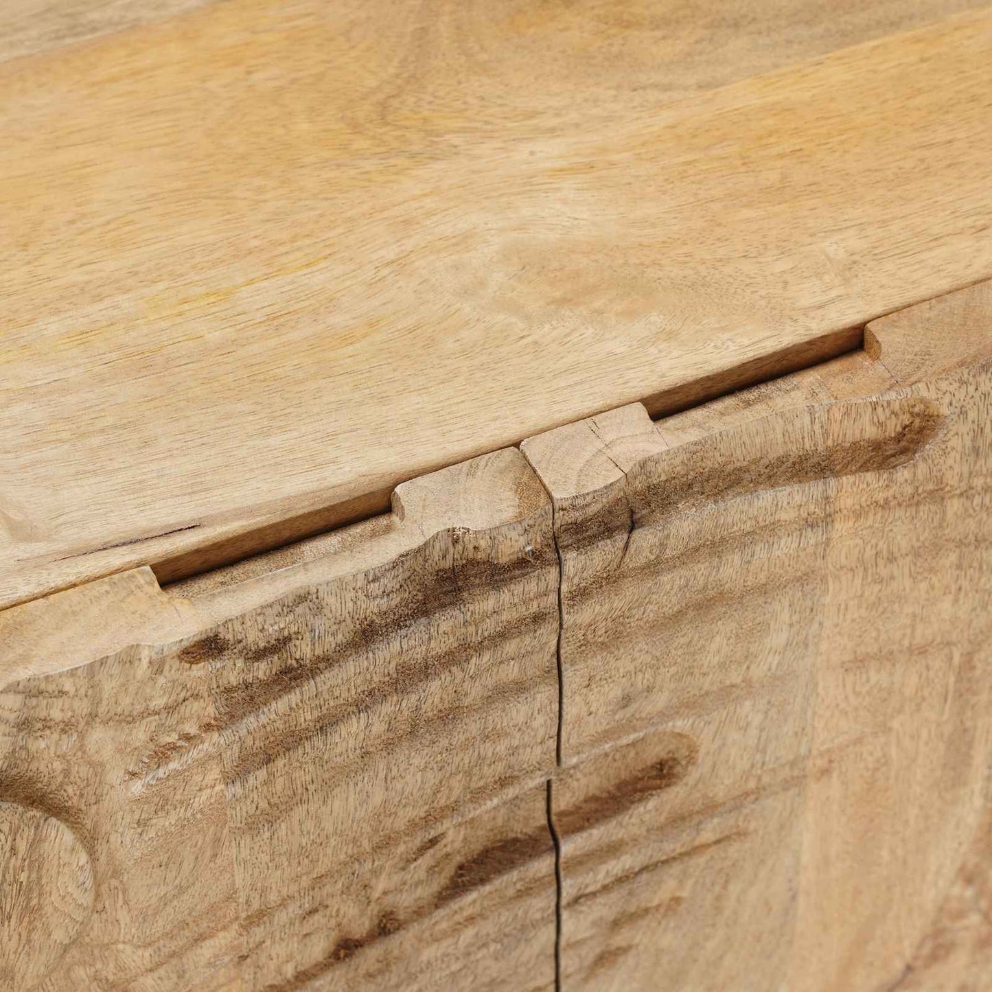 Dressoir 53 x 30 x 65 cm Massief Mango Hout en Geengineerd Hout is nu te koop bij PeponiXL, paradijselijk wonen!