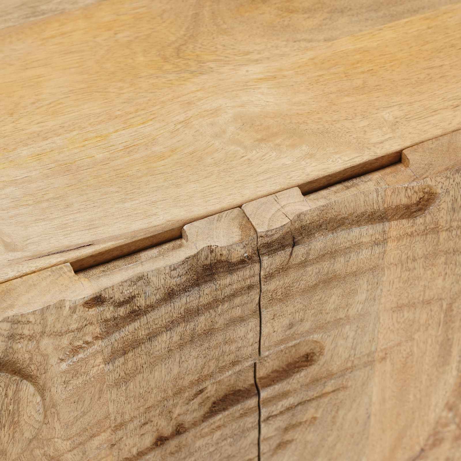 Dressoir 53 x 30 x 65 cm Massief Mango Hout en Geengineerd Hout is nu te koop bij PeponiXL, paradijselijk wonen!