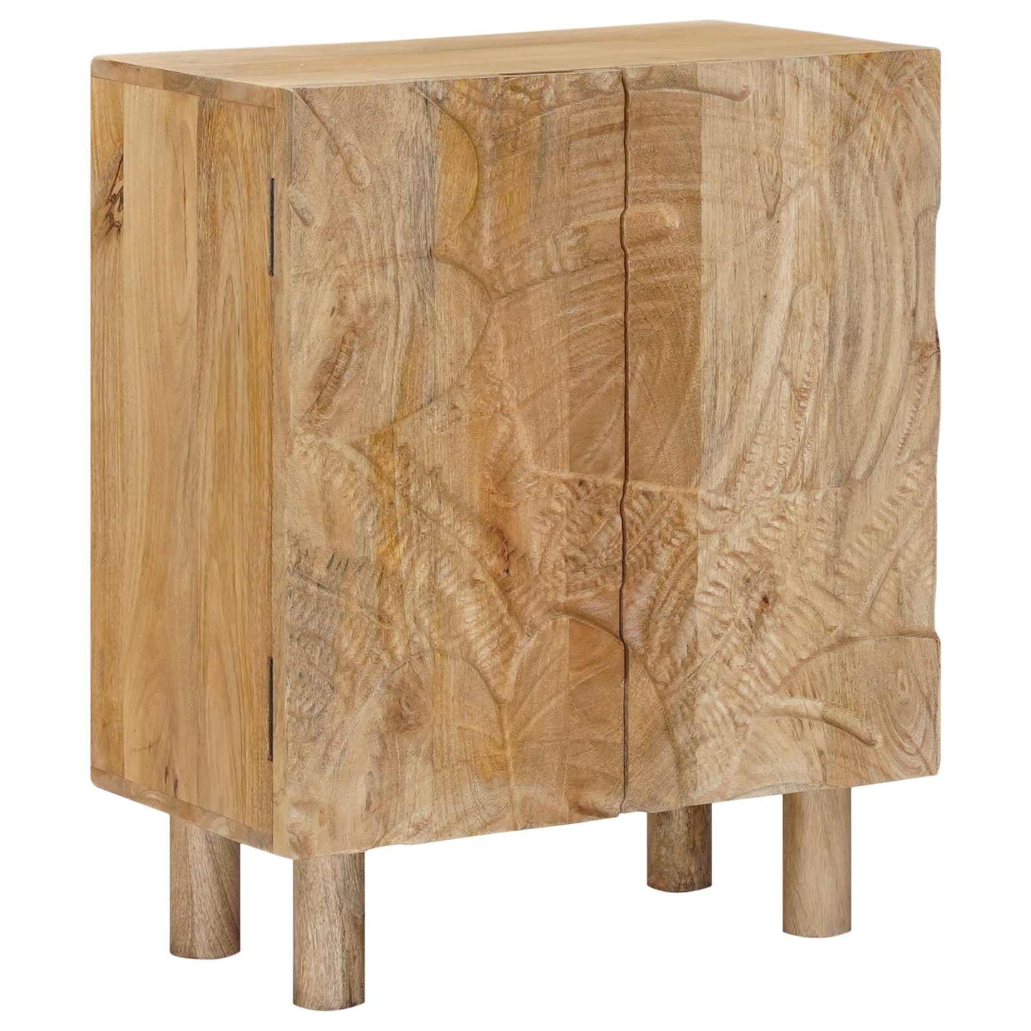 Dressoir 53 x 30 x 65 cm Massief Mango Hout en Geengineerd Hout is nu te koop bij PeponiXL, paradijselijk wonen!