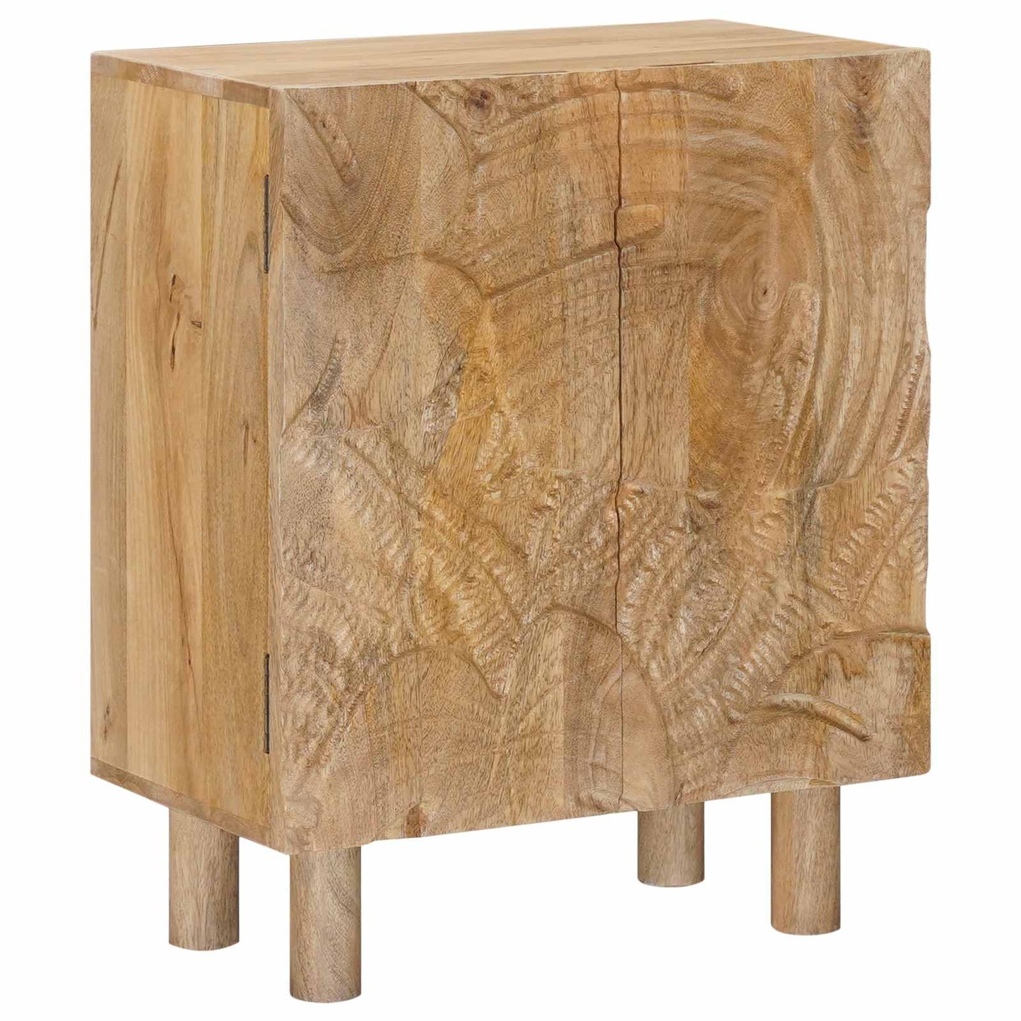 Dressoir 53 x 30 x 65 cm Massief Mango Hout en Geengineerd Hout is nu te koop bij PeponiXL, paradijselijk wonen!