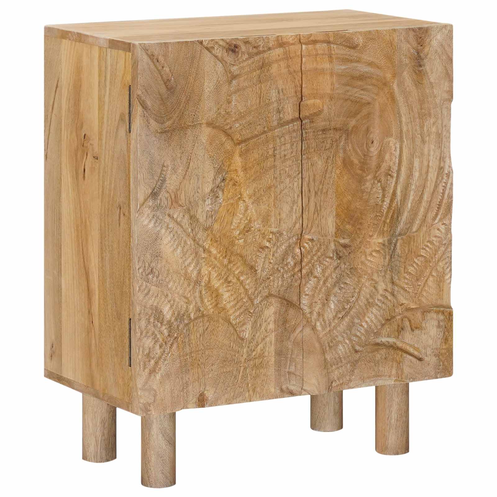 Dressoir 53 x 30 x 65 cm Massief Mango Hout en Geengineerd Hout is nu te koop bij PeponiXL, paradijselijk wonen!