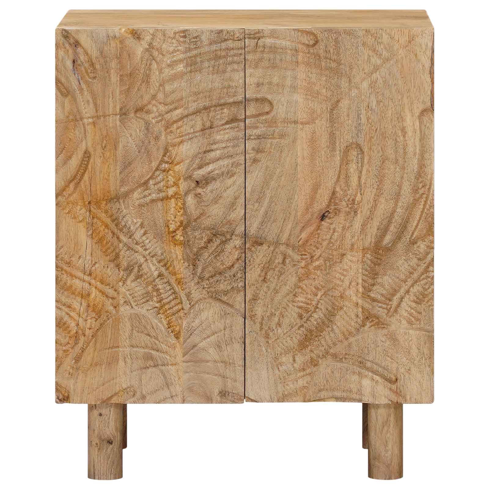 Dressoir 53 x 30 x 65 cm Massief Mango Hout en Geengineerd Hout is nu te koop bij PeponiXL, paradijselijk wonen!