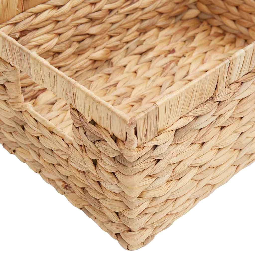 Opslagmanden 3 pcs Naturel Waterhyacint is nu te koop bij PeponiXL, paradijselijk wonen!