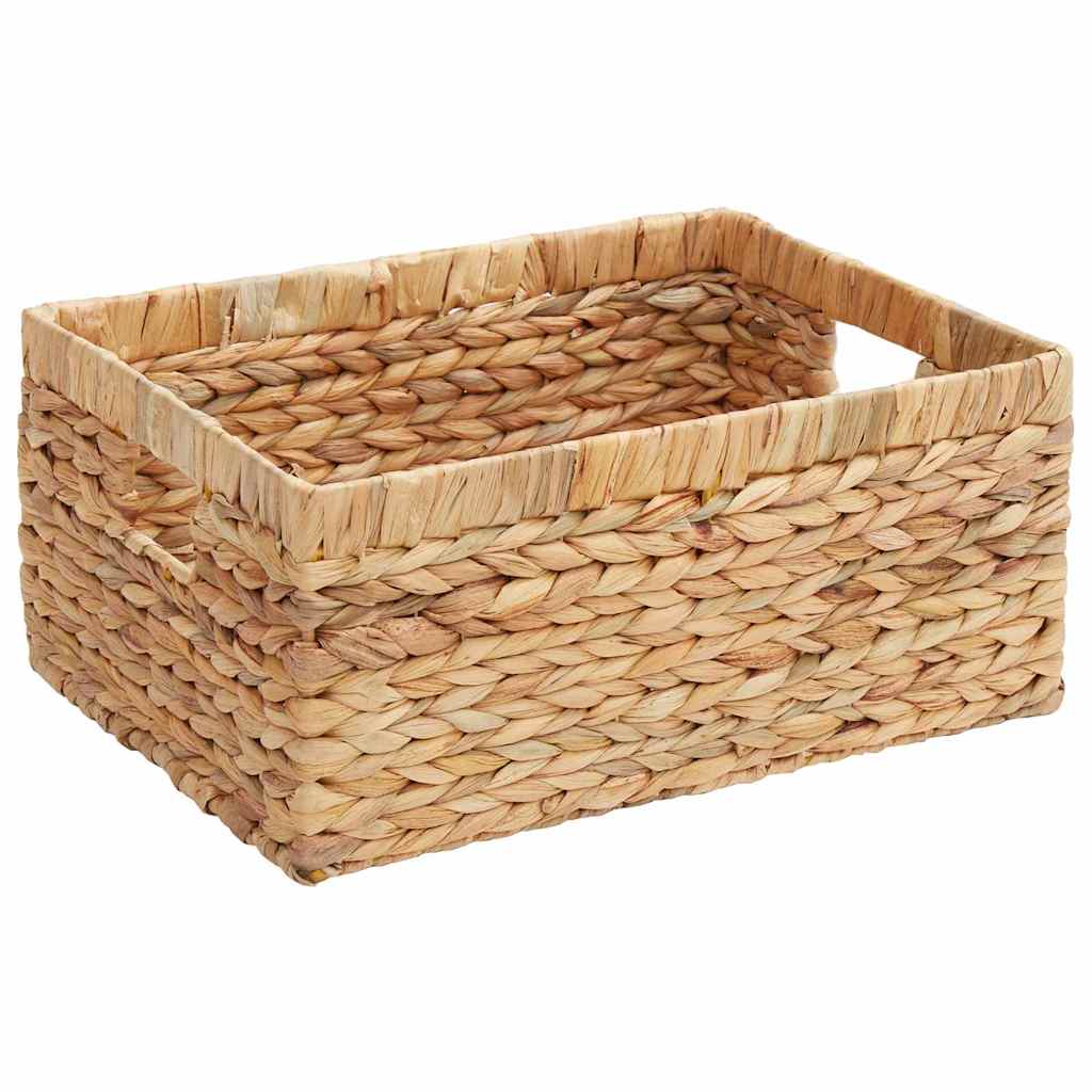 Opslagmanden 3 pcs Naturel Waterhyacint is nu te koop bij PeponiXL, paradijselijk wonen!
