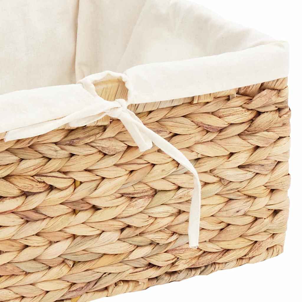Opslagmanden 3 pcs Naturel Waterhyacint is nu te koop bij PeponiXL, paradijselijk wonen!
