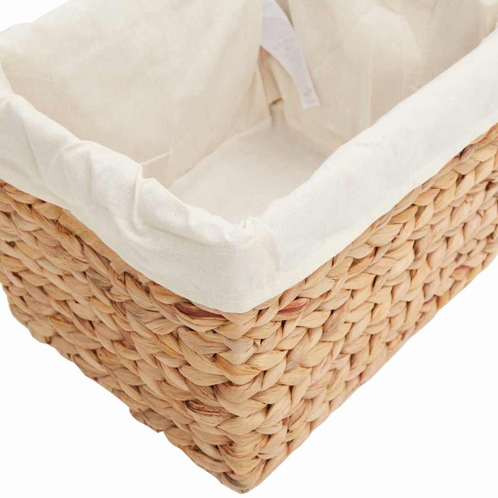 Opslagmanden 3 pcs Naturel Waterhyacint is nu te koop bij PeponiXL, paradijselijk wonen!