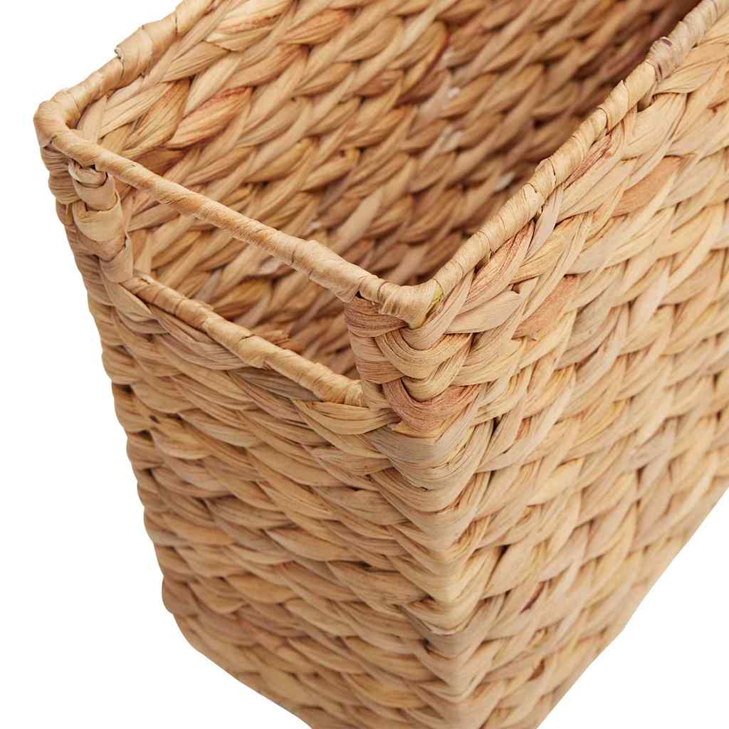 Tijdschrift Manden 2 pcs Naturel 39 x 14 x 25 cm Waterhyacint is nu te koop bij PeponiXL, paradijselijk wonen!