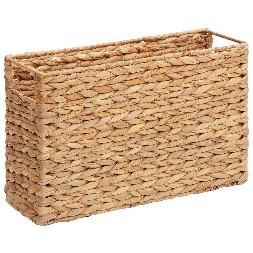 Tijdschrift Manden 2 pcs Naturel 39 x 14 x 25 cm Waterhyacint is nu te koop bij PeponiXL, paradijselijk wonen!