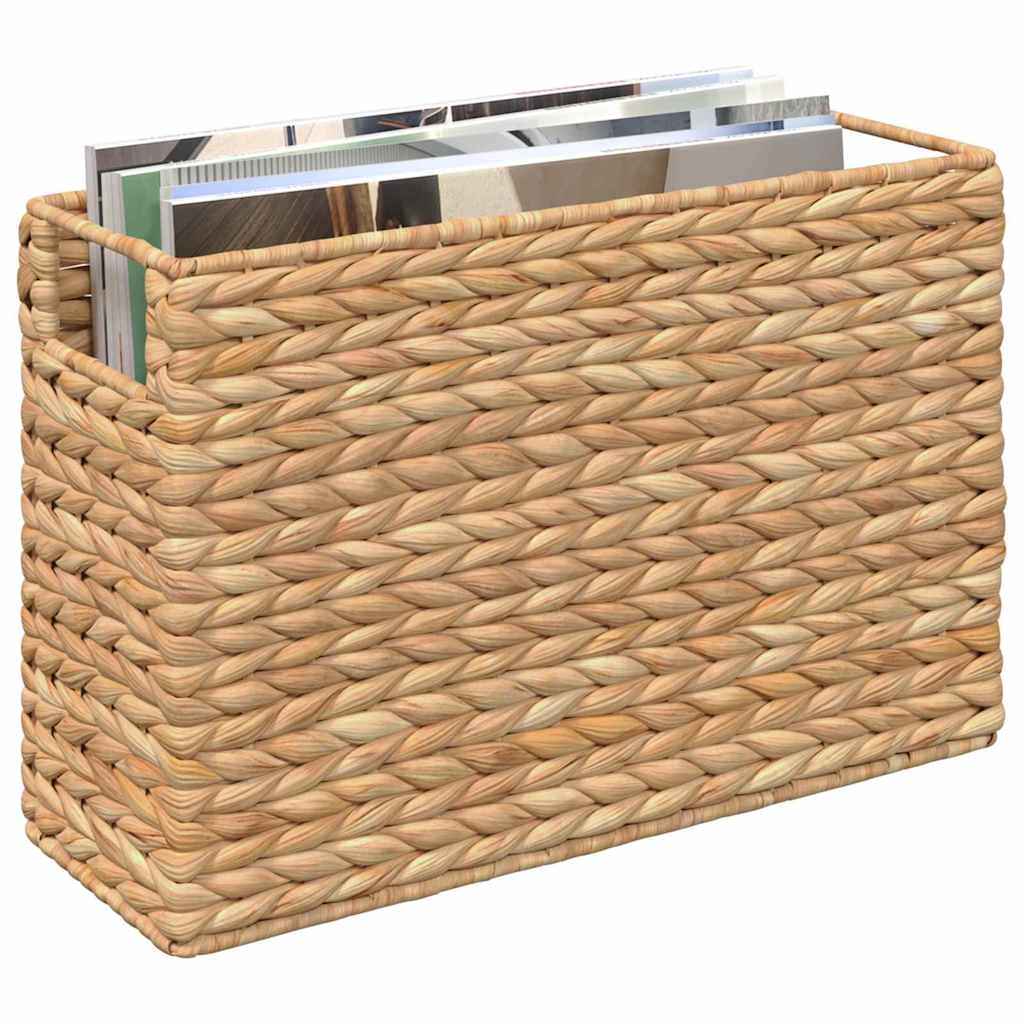 Tijdschrift Manden 2 pcs Naturel 39 x 14 x 25 cm Waterhyacint is nu te koop bij PeponiXL, paradijselijk wonen!