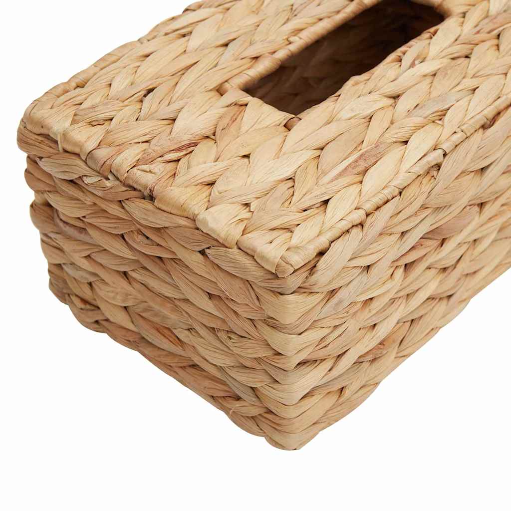 Tissueboxhoezen 2 pcs Waterhyacint 27.5 x 16.5 x 14 cm Naturel is nu te koop bij PeponiXL, paradijselijk wonen!