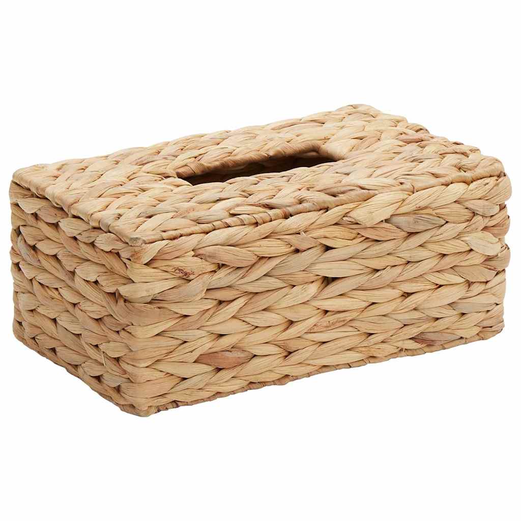 Tissueboxhoezen 2 pcs Waterhyacint 27.5 x 16.5 x 14 cm Naturel is nu te koop bij PeponiXL, paradijselijk wonen!