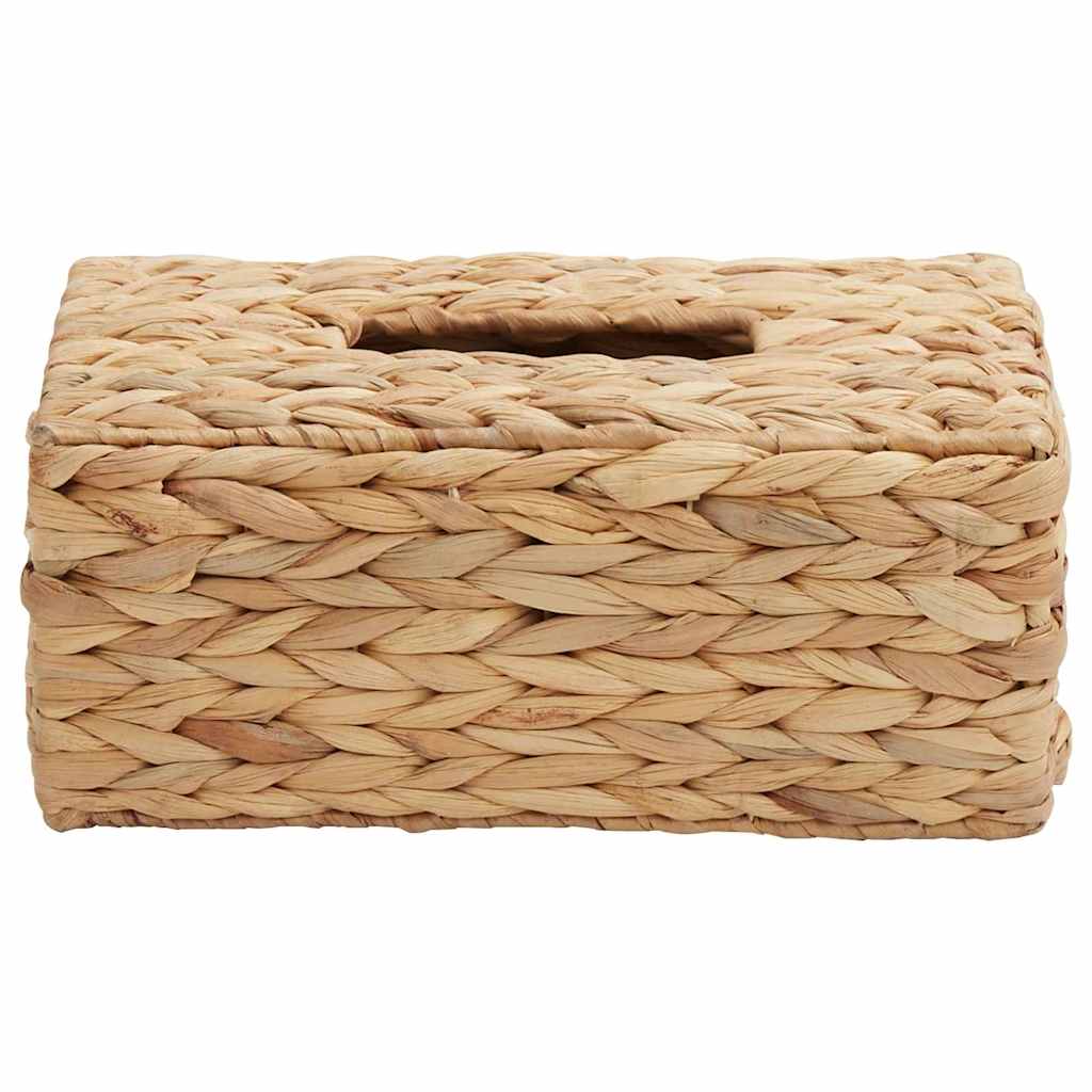 Tissueboxhoezen 2 pcs Waterhyacint 27.5 x 16.5 x 14 cm Naturel is nu te koop bij PeponiXL, paradijselijk wonen!