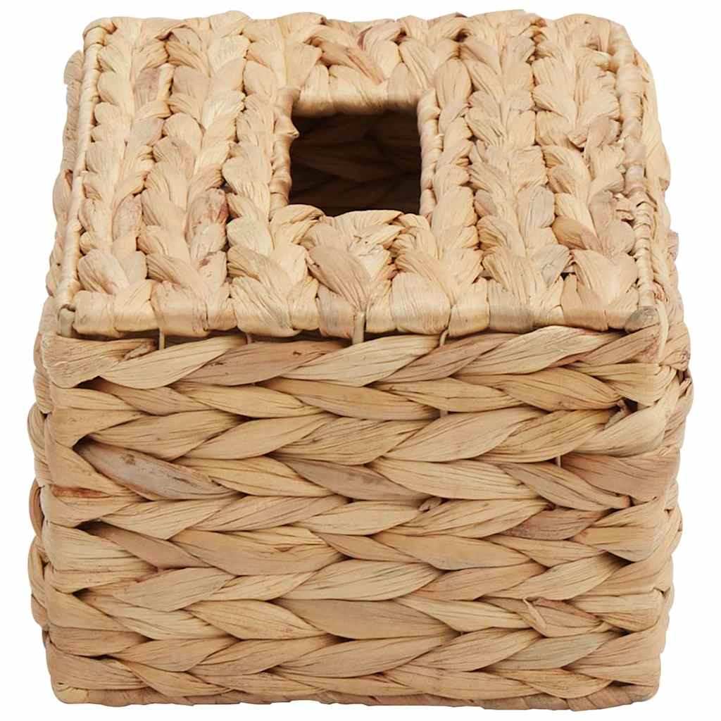 Tissueboxhoezen 2 pcs Waterhyacint 27.5 x 16.5 x 14 cm Naturel is nu te koop bij PeponiXL, paradijselijk wonen!