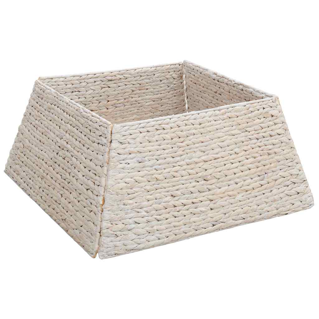 Kerstboomkraag Wit 60 x 60 x 28 cm Waterhyacint is nu te koop bij PeponiXL, paradijselijk wonen!