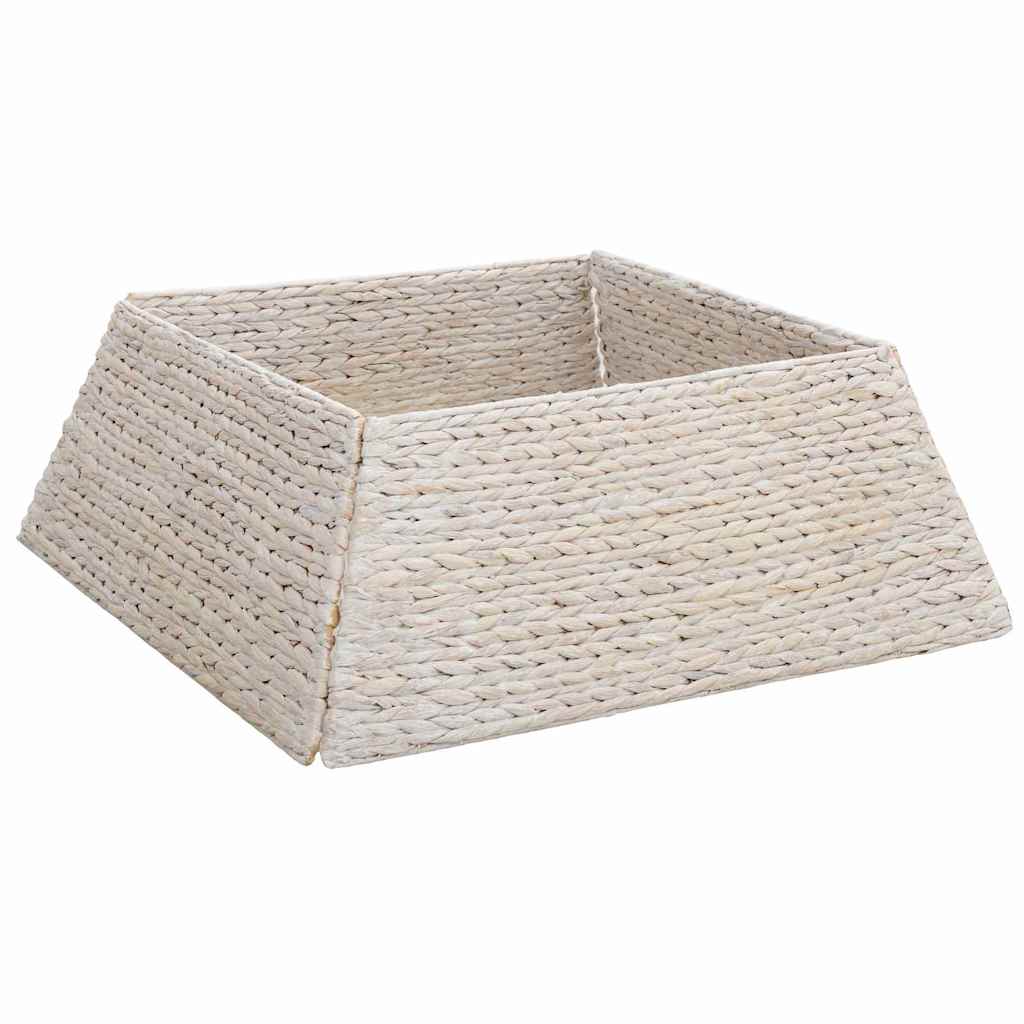 Kerstboomkraag Wit 70 x 70 x 28 cm Waterhyacint is nu te koop bij PeponiXL, paradijselijk wonen!