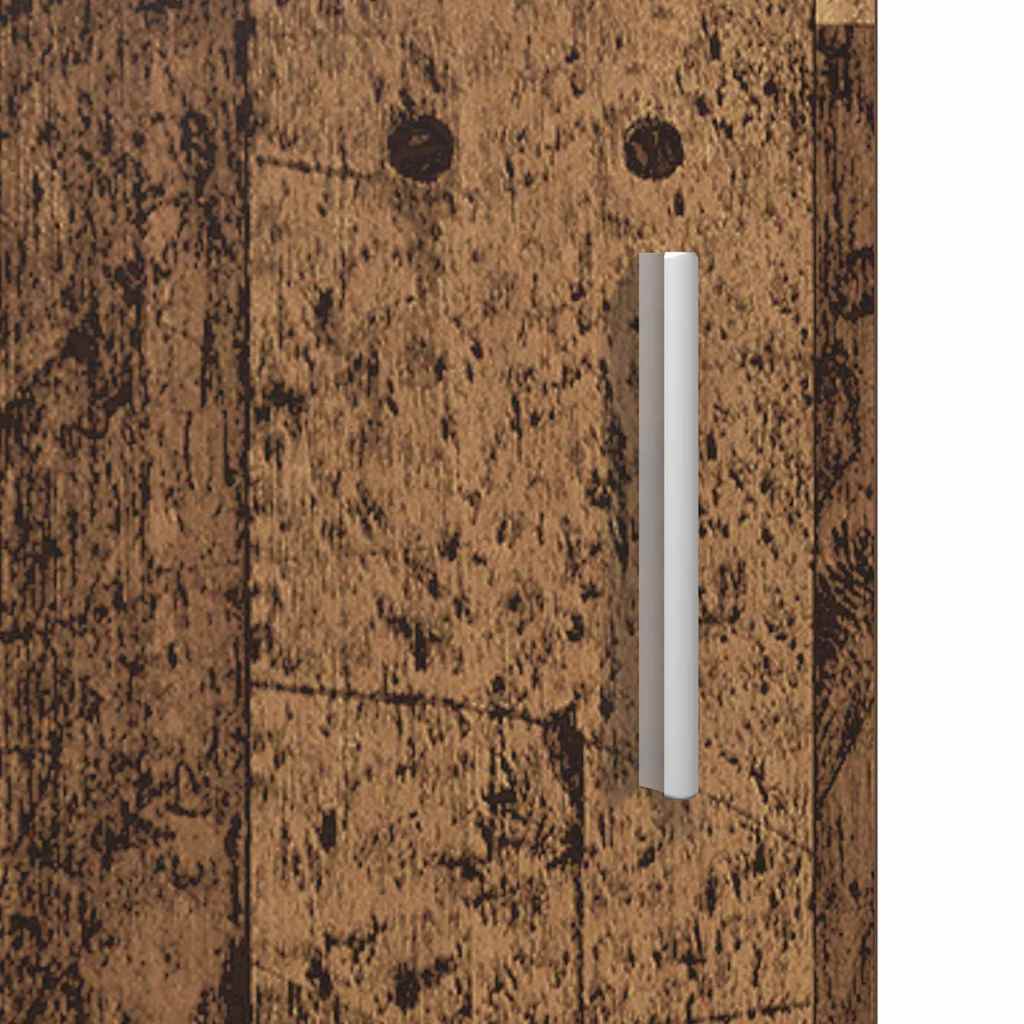 Highboard Oud Hout 80 x 42,5 x 185 cm Bewerkt hout is nu te koop bij PeponiXL, paradijselijk wonen!